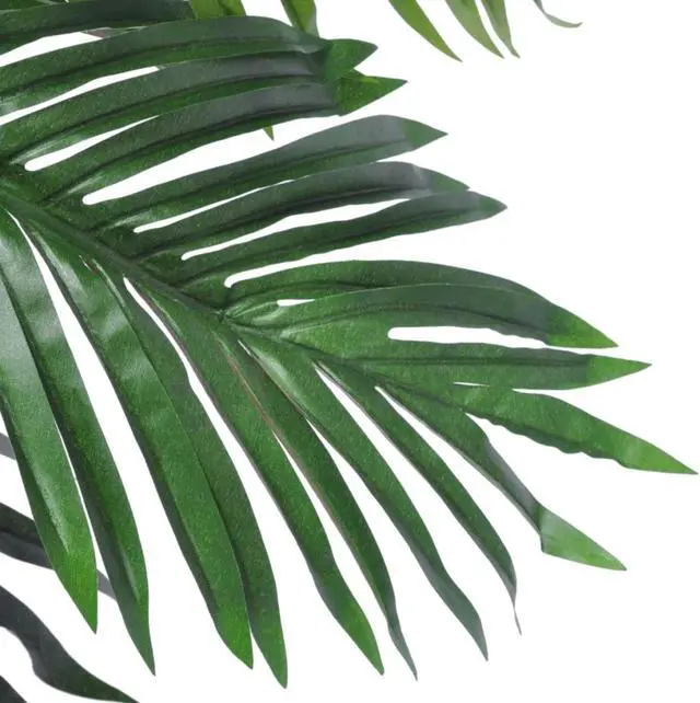 Alt view image 4 of 6 - vidaXL Artificial Plant Fake Plant Faux Plant Coconut Palm Tree with Pot 55.1"