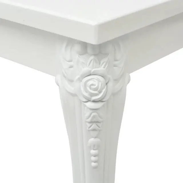 Alt view image 6 of 14 - vidaXL Coffee Table End Table with Plastic Legs Side Table High Gloss White