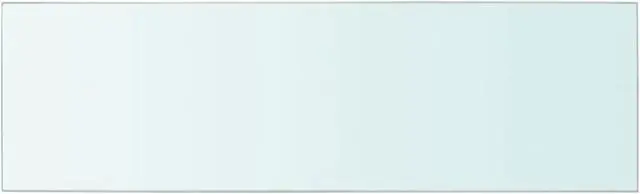 Alt view image 6 of 8 - vidaXL Shelf Panel Glass Clear 31.5"x9.8" Glass Sheet Plate Display Shelving