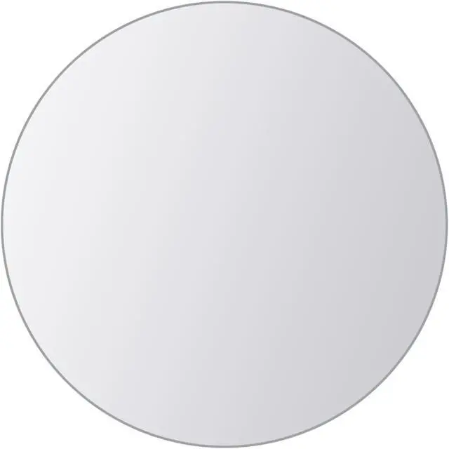 Alt view image 9 of 11 - vidaXL 8x Mirror Tiles Round Glass Wall Mirror Home Decor Bathroom Bedroom