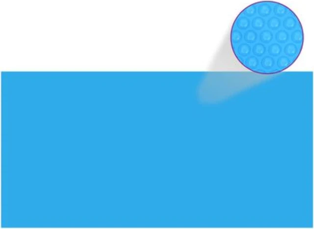 Alt view image 5 of 8 - vidaXL Pool Cover Solar Blanket Winter Pool Cover Pool Heater Cover Blue