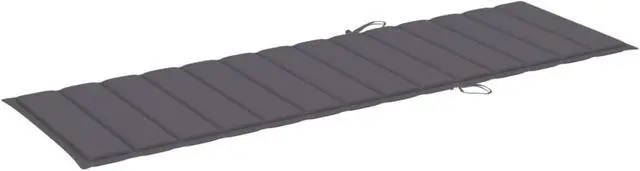 Alt view image 2 of 11 - vidaXL Garden Sun Lounger with Cushion Solid Acacia Wood