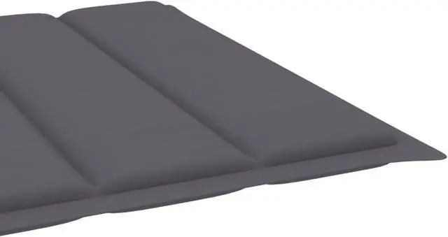 Alt view image 4 of 11 - vidaXL Garden Sun Lounger with Cushion Solid Acacia Wood