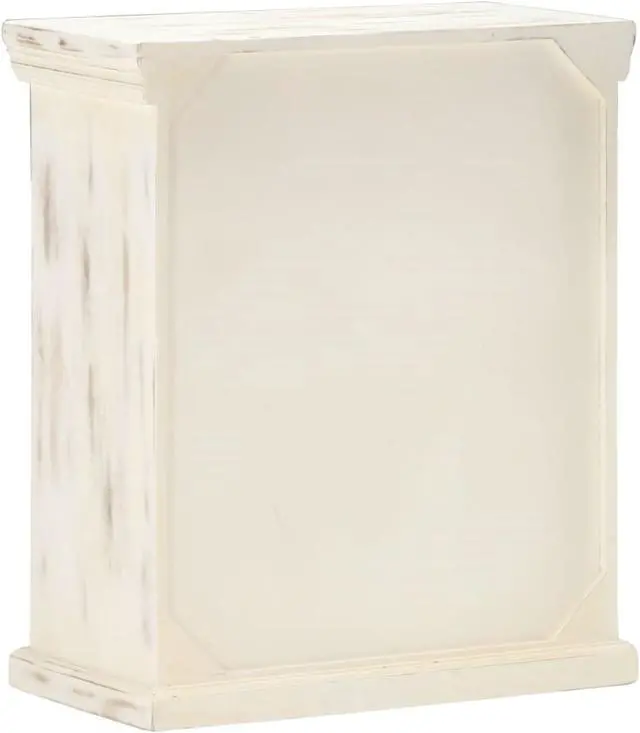 Alt view image 9 of 18 - vidaXL Sideboard Storage Side Cabinet for Living Room White Solid Wood Mango