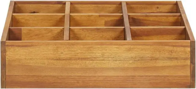 Alt view image 7 of 15 - vidaXL Raised Garden Bed Raised Flower Bed Plant Box Planter Solid Wood Acacia