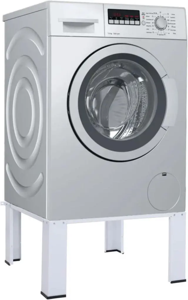 Alt view image 2 of 9 - vidaXL Washing Machine Pedestal White