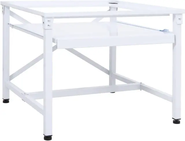 Main image of vidaXL Double Washing and Drying Machine Pedestal White