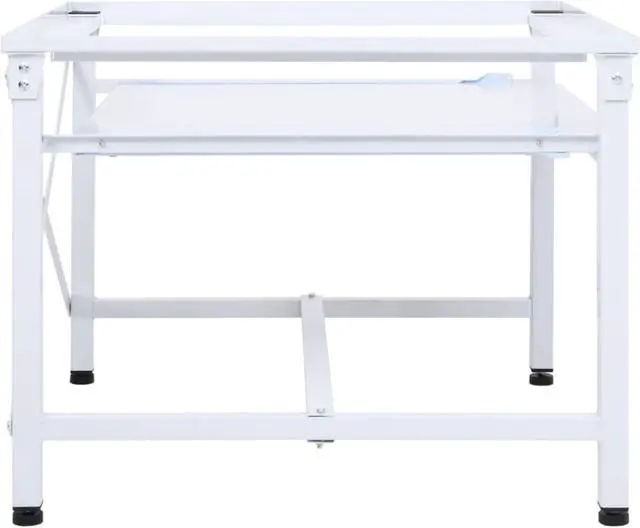 Alt view image 4 of 9 - vidaXL Double Washing and Drying Machine Pedestal White