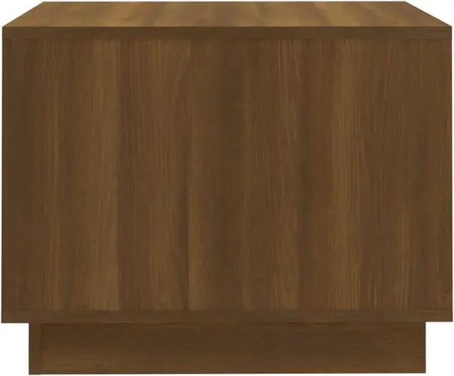 Alt view image 10 of 16 - vidaXL Coffee Table Brown Oak Engineered Wood Side Tea Sofa Table Furniture