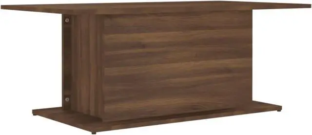 Alt view image 7 of 16 - vidaXL Coffee Table Living Room Accent Sofa End Table Brown Oak Engineered Wood