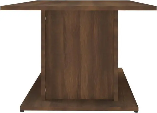 Alt view image 11 of 16 - vidaXL Coffee Table Living Room Accent Sofa End Table Brown Oak Engineered Wood