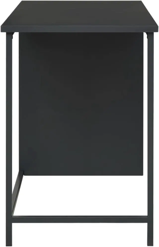 Alt view image 2 of 11 - vidaXL Industrial Desk with Drawers Anthracite 41.3"x20.5"x29.5" Steel