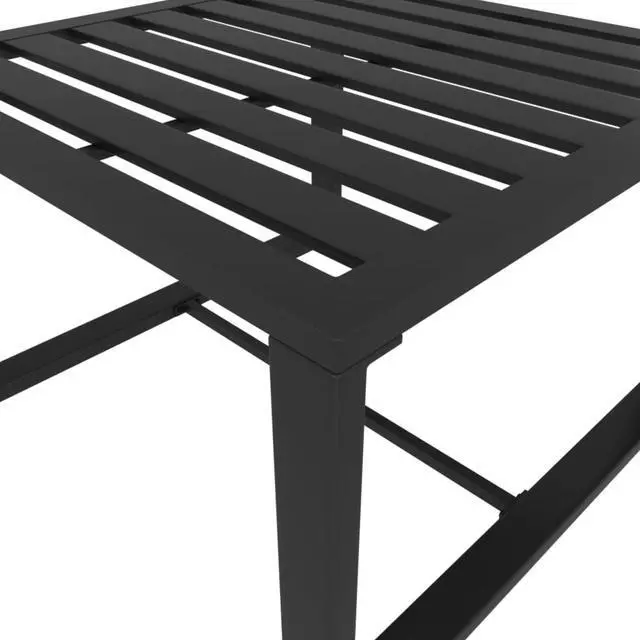 Alt view image 2 of 12 - vidaXL Coffee Table Aluminum Anthracite