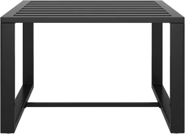 Alt view image 4 of 12 - vidaXL Coffee Table Aluminum Anthracite