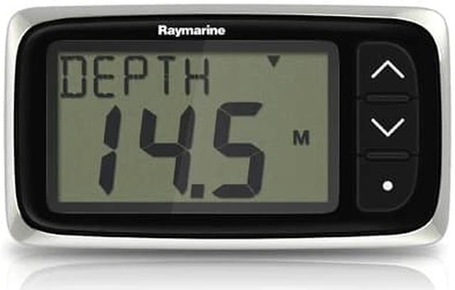 Alt view image 6 of 6 - Raymarine i40 Depth Display System w/Transom Mount Transducer