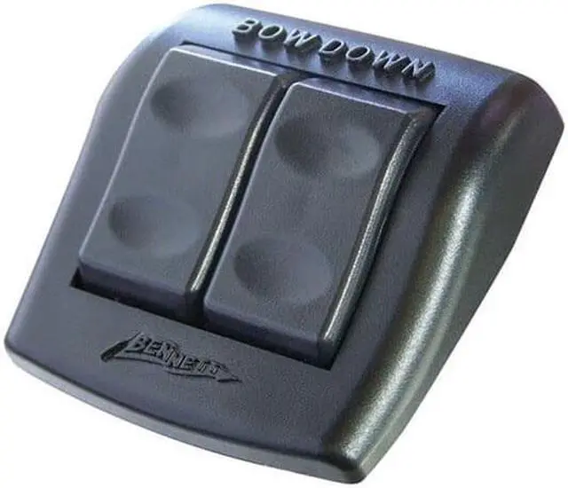 Alt view image 4 of 4 - Bennett ES2000A Euro Style Rocker Switch w/20' Wire Harness
