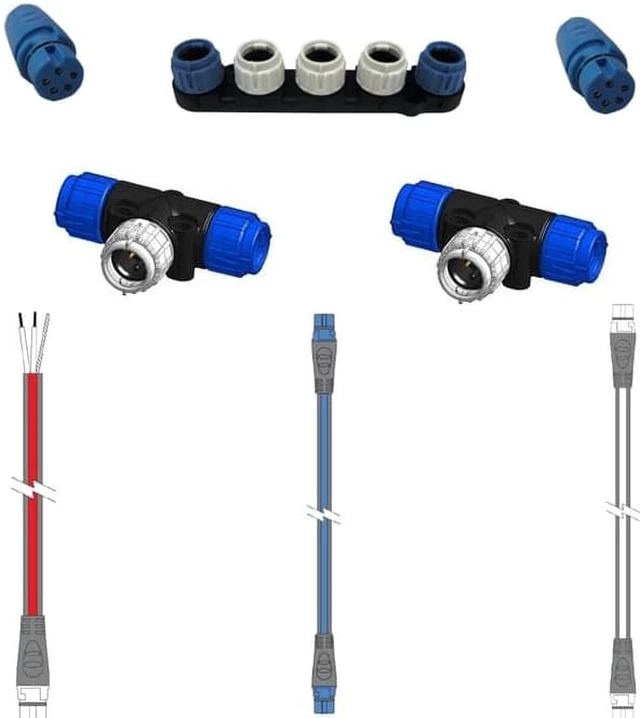 Alt view image 7 of 8 - RayMarine R70160 Evolution SeaTalkng Cable Kit