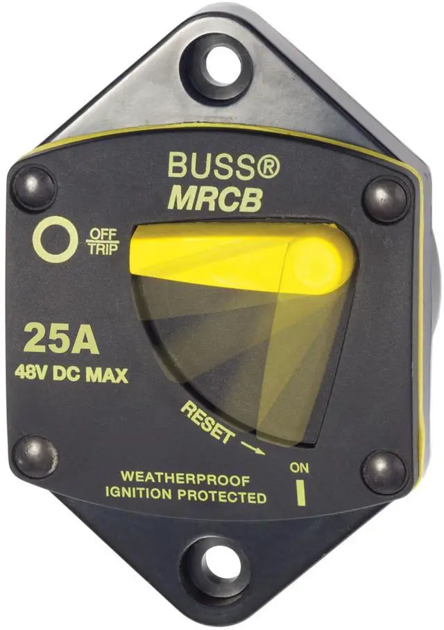 Alt view image 5 of 5 - BLUE SEA 7035 CIRCUIT BREAKER 25A