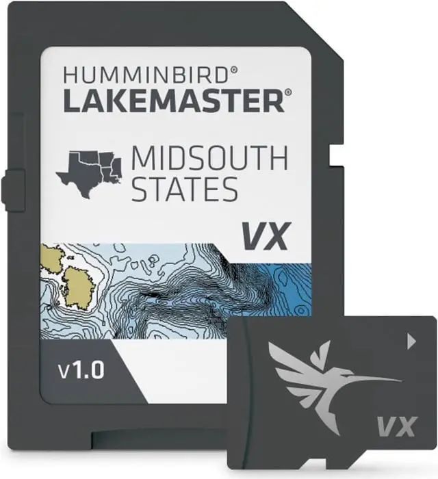 Main image of Humminbird Lakemaster VX Mid-South States microSD