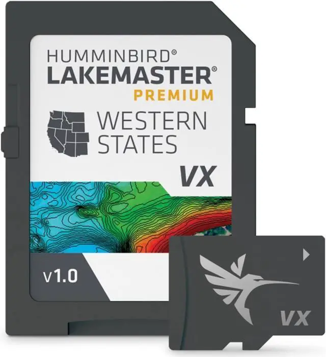 Main image of Humminbird Lakemaster VX Premium West States microSD