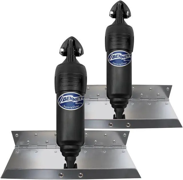 Alt view image 3 of 3 - Bennett BOLT 12x4 Electric Trim Tab System - Control Switch Required [BOLT124]