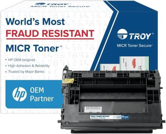 Alt view image 12 of 13 - TROY MICR W1470A TONER SECURE CARTRIDGE FOR USE IN M610 M611 M612 ESTIMATED 105