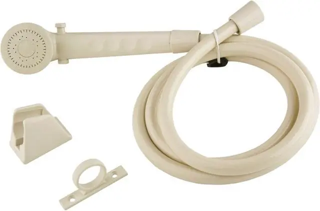 Main image of Dura Faucet (DF-SA130-BQ RV Shower Head and Hose Kit (Bisque Parchment)
