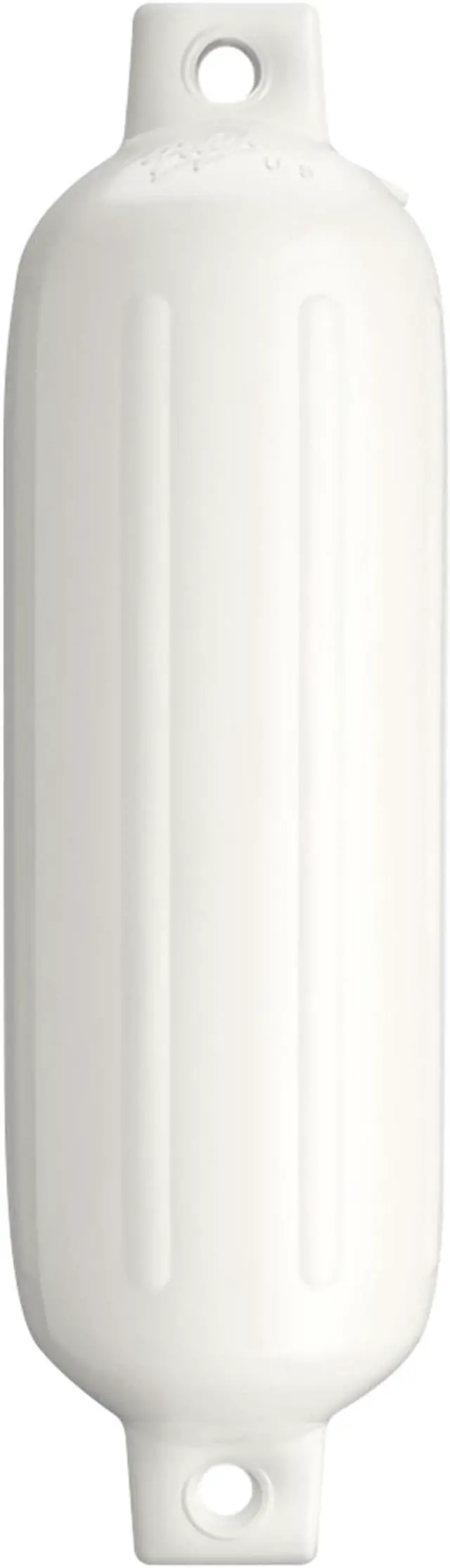 Alt view image 7 of 8 - Polyform G - 3 Twin Eye Fender 5.5 x 20 - White with Air Adaptor - G-3-WHITE
