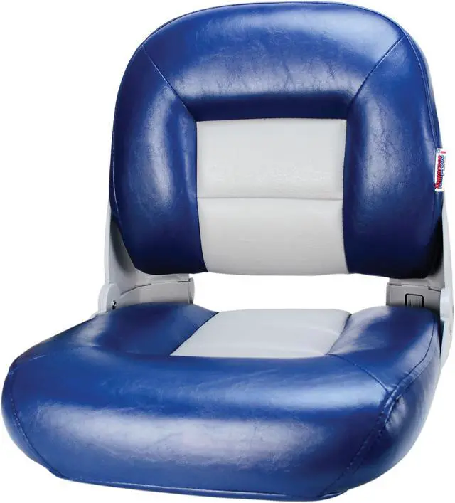 Main image of Tempress 54672 Navistyle Low-Back Boat Seat - Blue/Gray