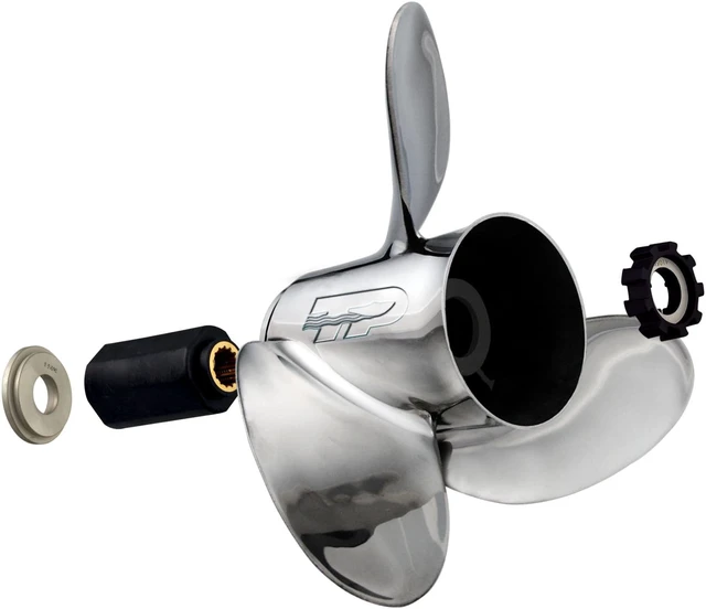 Alt view image 4 of 4 - Turning Point Express® EX1-1319/EX2-1319 Stainless Steel Right-Hand Propeller - 13.25 x 19 - 3-Blade