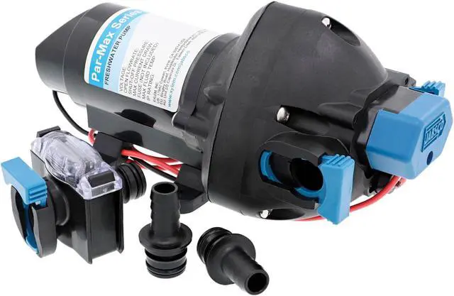 Alt view image 3 of 4 - JABSCO PARMAX 3 WATER PRESSURE PUMP 12V 3GPM 40PSI