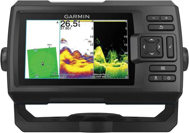 Alt view image 10 of 11 - GARMIN STRIKER VIVID 5CV 5 FISHFINDER GPS TRACK PLOTTER WITH GT20 NOT A CHART PLOTTER