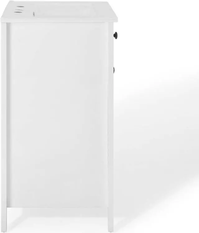 Alt view image 3 of 6 - Nantucket 24" Bathroom Vanity White White