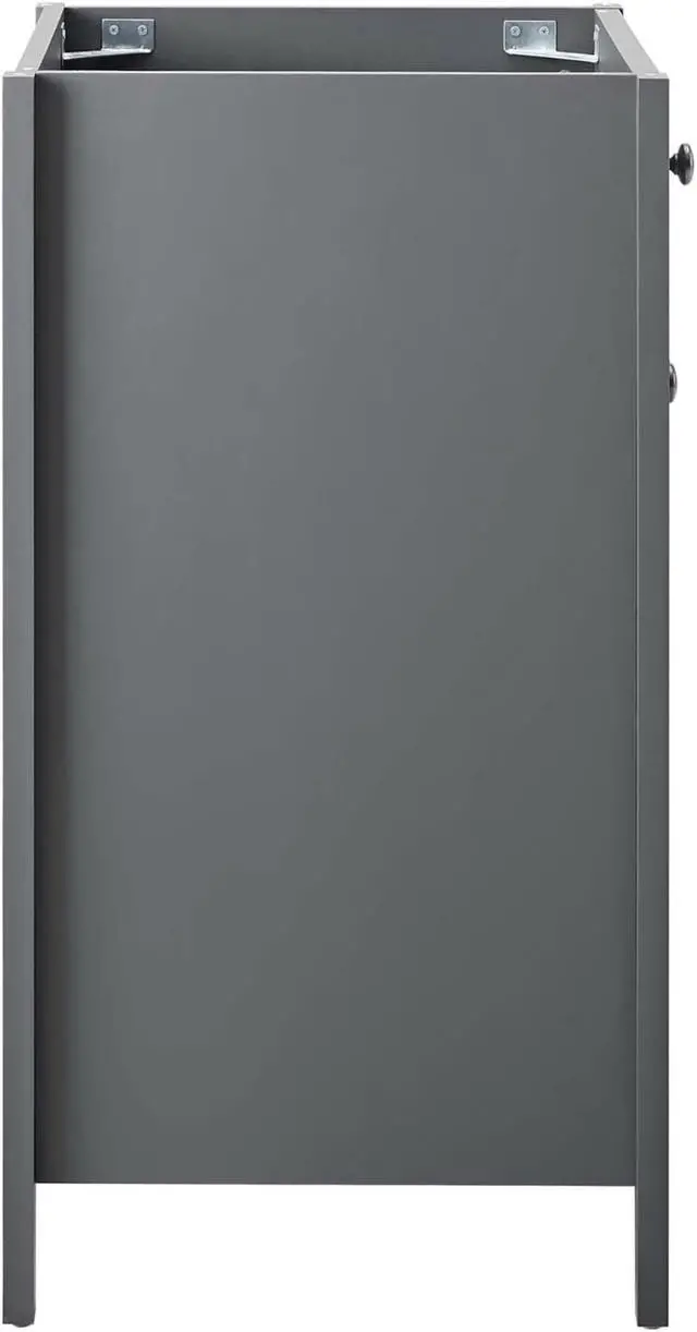 Alt view image 2 of 10 - Nantucket 24" Bathroom Vanity Cabinet (Sink Basin Not Included) Gray