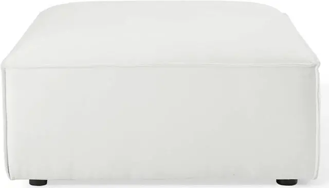 Alt view image 2 of 6 - Restore Ottoman White