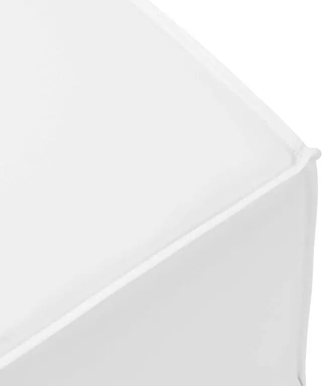 Alt view image 4 of 6 - Saybrook Outdoor Patio Upholstered Sectional Sofa Ottoman White