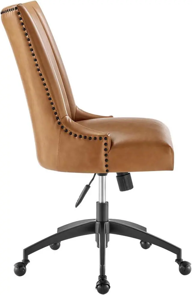 Alt view image 2 of 13 - Empower Channel Tufted Vegan Leather Office Chair
