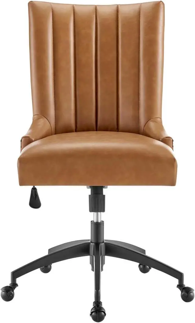 Alt view image 4 of 13 - Empower Channel Tufted Vegan Leather Office Chair