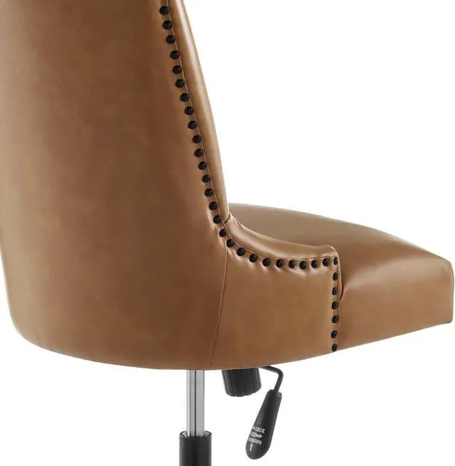 Alt view image 6 of 13 - Empower Channel Tufted Vegan Leather Office Chair