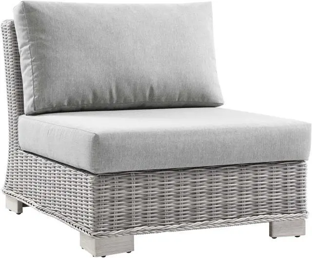 Main image of Conway Outdoor Patio Wicker Rattan Armless Chair