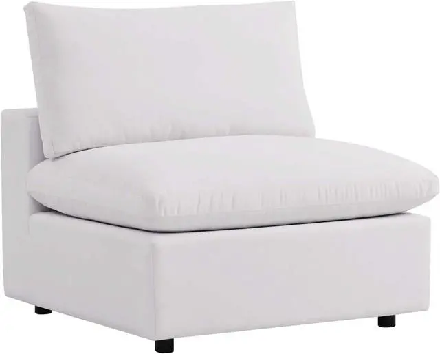 Main image of Commix Overstuffed Outdoor Patio Armless Chair