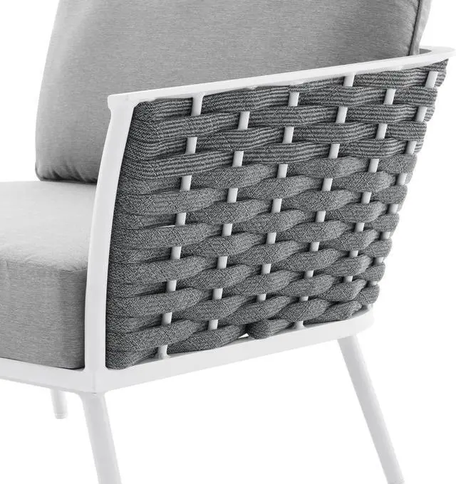 Alt view image 3 of 4 - Stance Outdoor Patio Aluminum Right-Facing Armchair