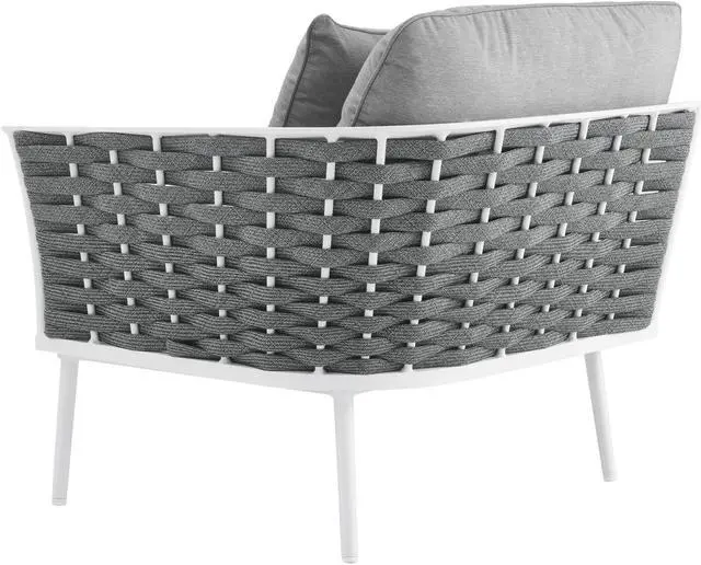 Alt view image 4 of 4 - Stance Outdoor Patio Aluminum Right-Facing Armchair