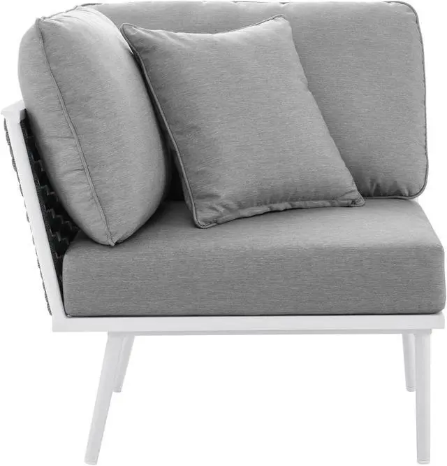 Main image of Stance Outdoor Patio Aluminum Corner Chair