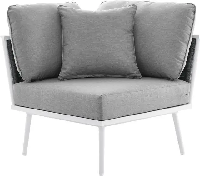 Alt view image 4 of 4 - Stance Outdoor Patio Aluminum Corner Chair