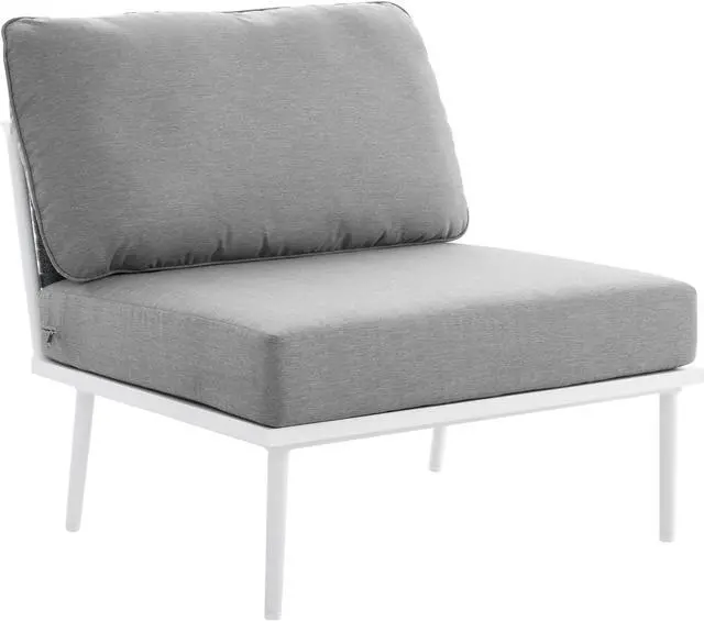Main image of Stance Outdoor Patio Aluminum Armless Chair