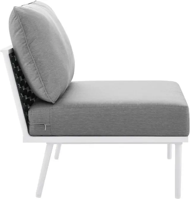 Alt view image 3 of 4 - Stance Outdoor Patio Aluminum Armless Chair