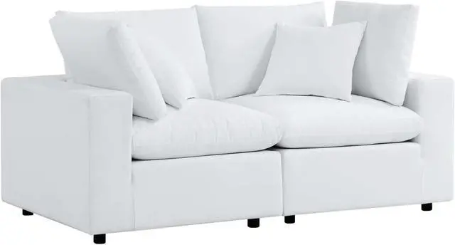 Alt view image 2 of 4 - Commix Sunbrella Outdoor Patio Loveseat