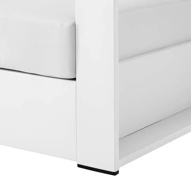 Alt view image 4 of 4 - Tahoe Outdoor Patio Powder-Coated Aluminum Armchair