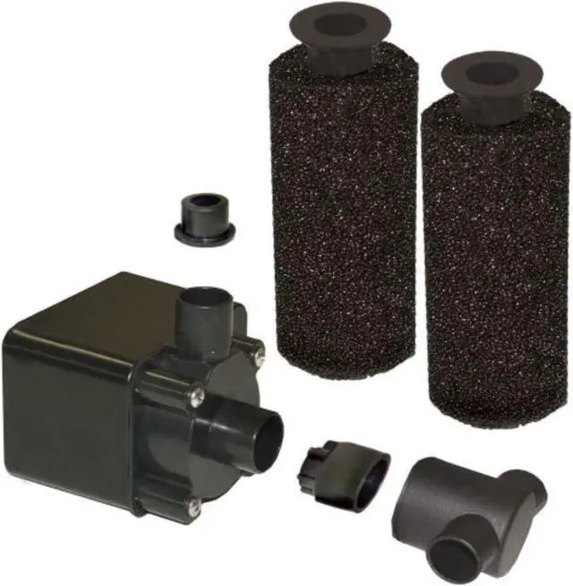 Alt view image 6 of 6 - Beckett Submersible Pond and Waterfall Pump with Pre-Filters